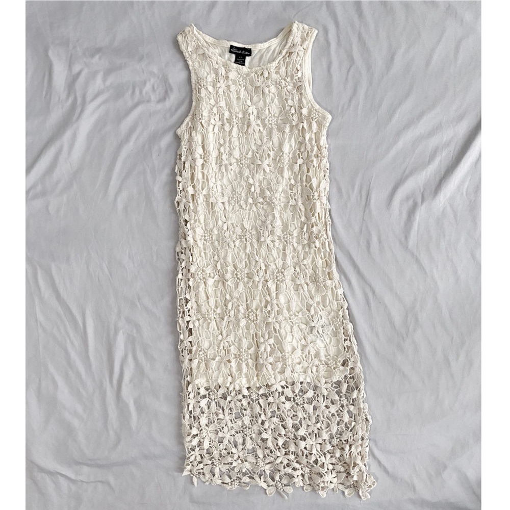 Beige Lace Dress